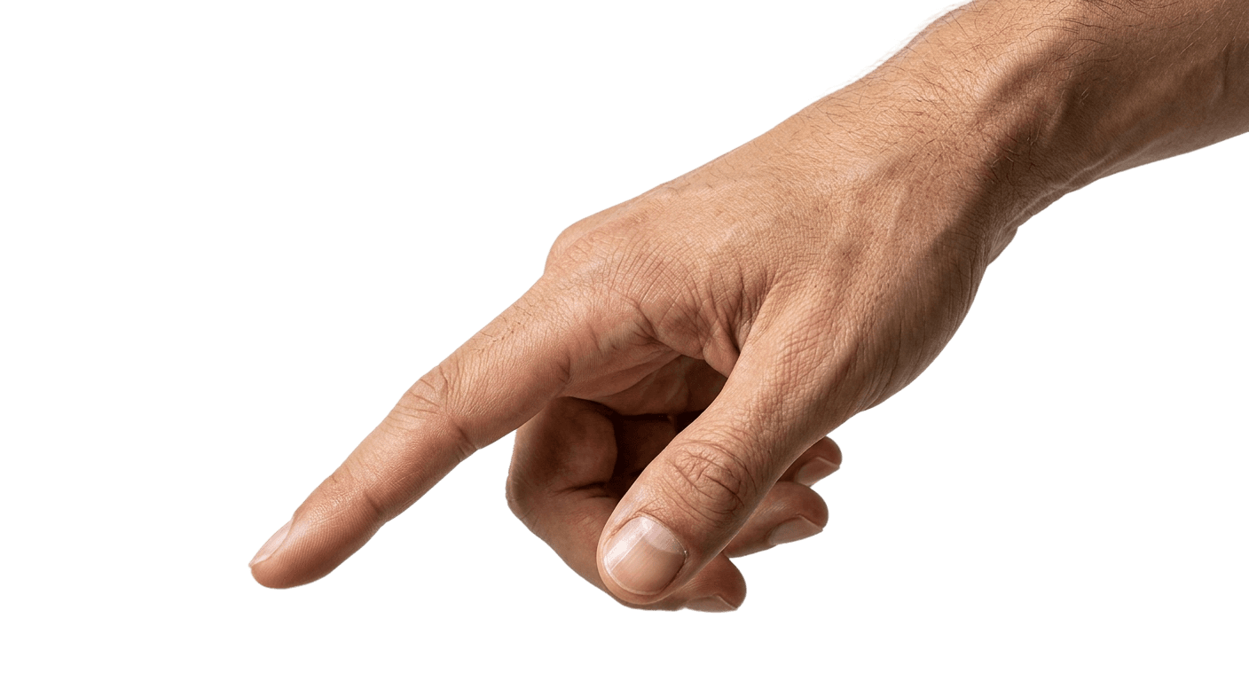 Human hand reaching toward USDC coin